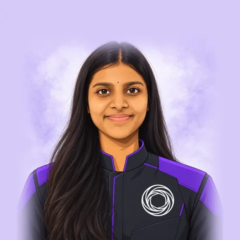 Sanjayrani, AI-generated portrait in the Wexa crew uniform